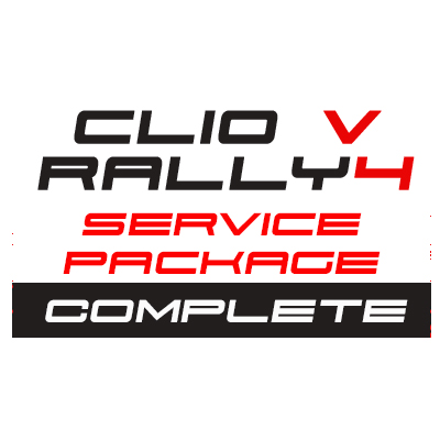 Clio V Rally4 Rear Shock Absorber "Complete Service" Package