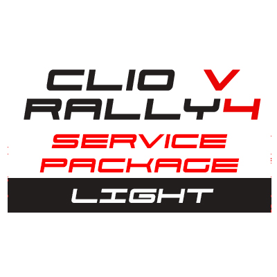Clio V Rally4 Front or Rear Shock Absorber "Light Service" Package
